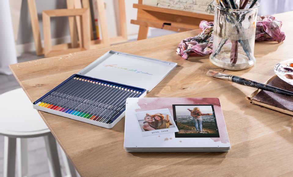 Faber-Castell akvarellblyanter i metalletui Faber-Castell akvarellblyanter i metalletui