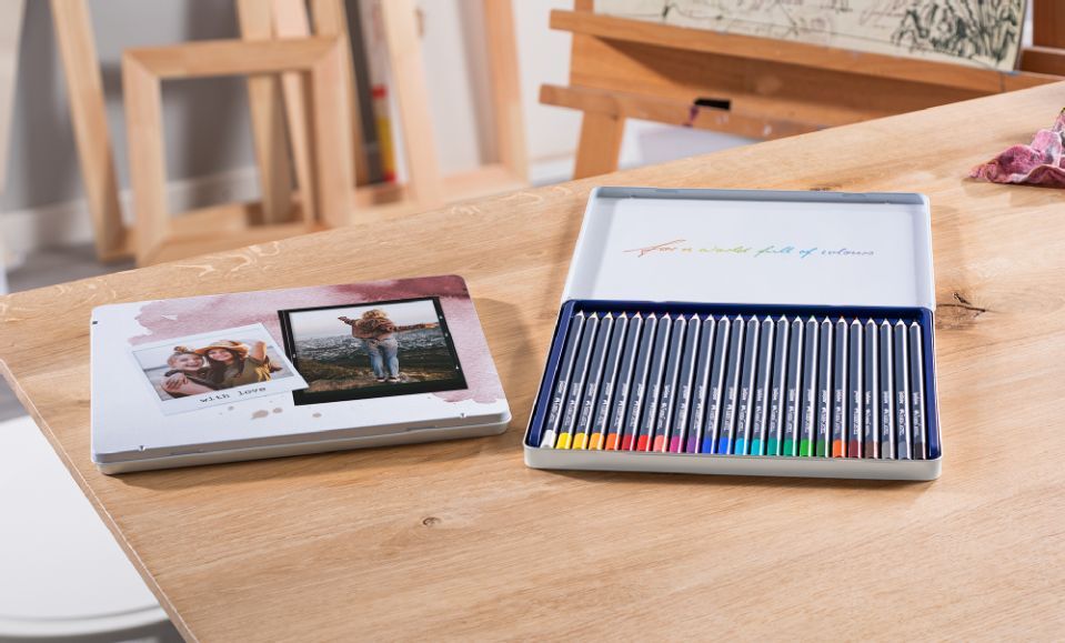 Faber-Castell akvarellblyanter i metalletui Faber-Castell akvarellblyanter i metalletui