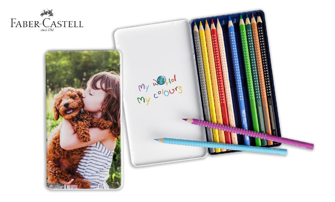 Faber-Castell fargeblyanter i metalletui Faber-Castell fargeblyanter i metalletui