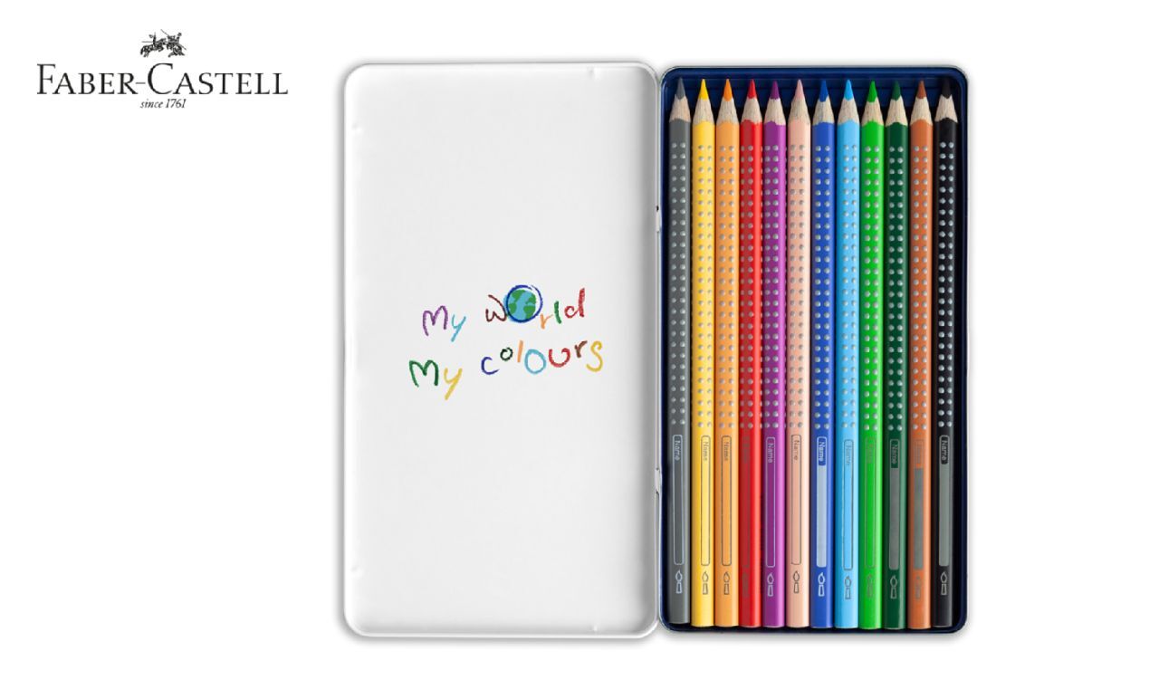 Faber-Castell fargeblyanter i metalletui Faber-Castell fargeblyanter i metalletui