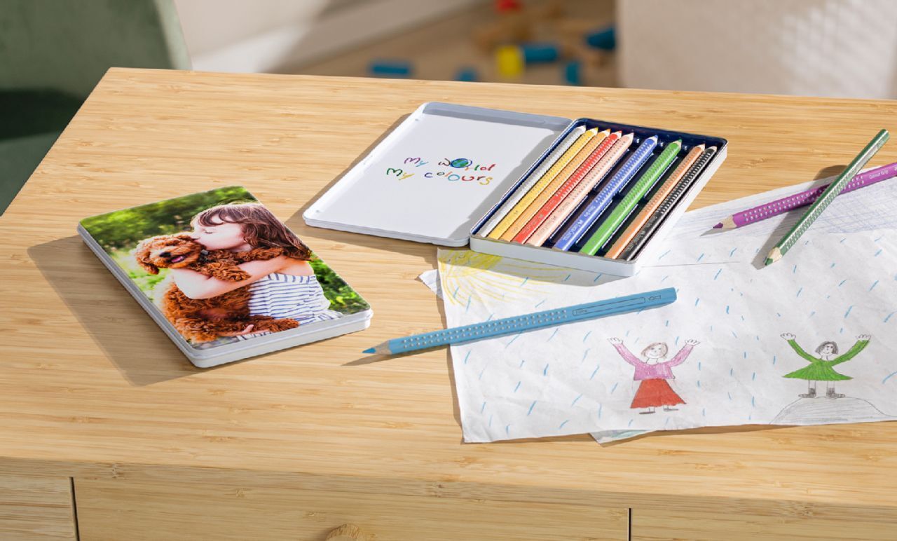 Faber-Castell fargeblyanter i metalletui Faber-Castell fargeblyanter i metalletui