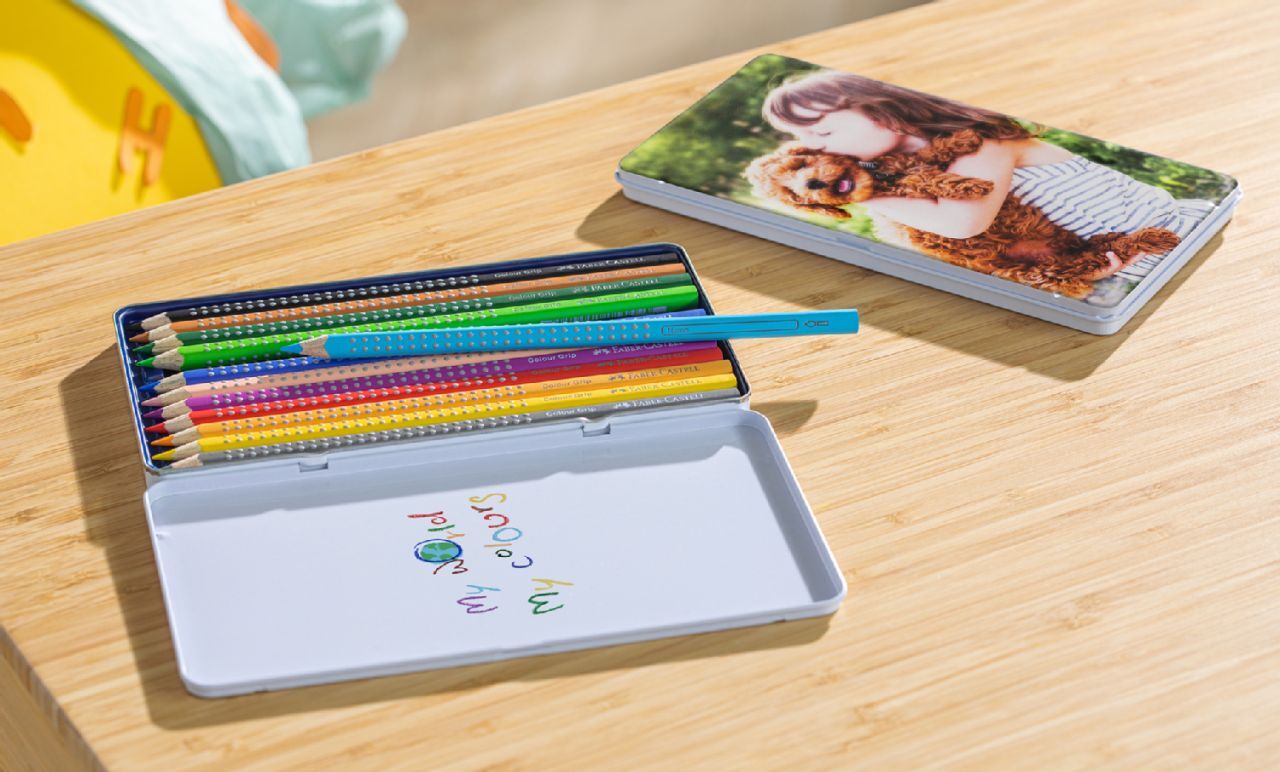 Faber-Castell fargeblyanter i metalletui Faber-Castell fargeblyanter i metalletui