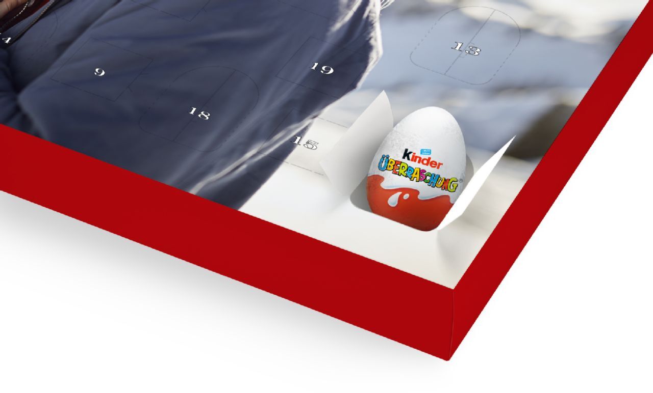 Adventskalender med Kinder Surprise Adventskalender med Kinder Surprise