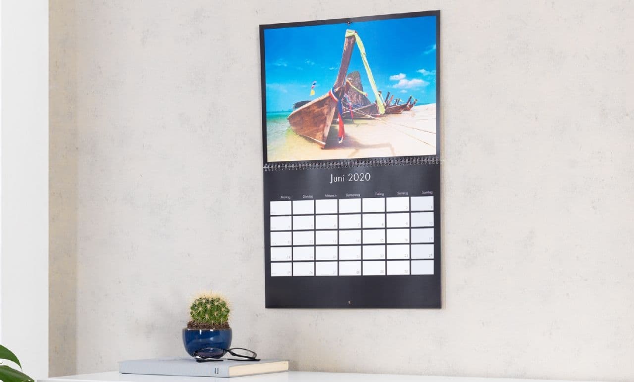 Tosidet veggkalender Tosidet veggkalender