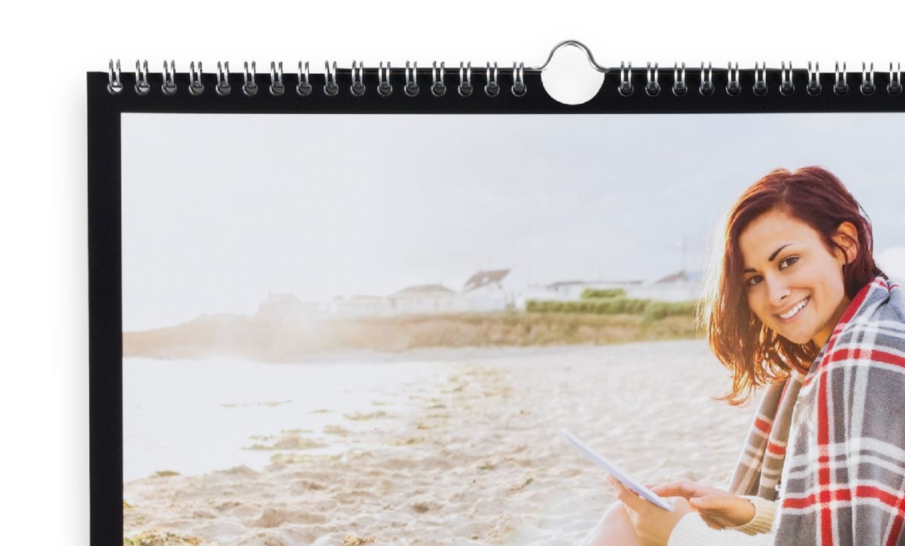 Kvadratisk veggkalender Kvadratisk veggkalender