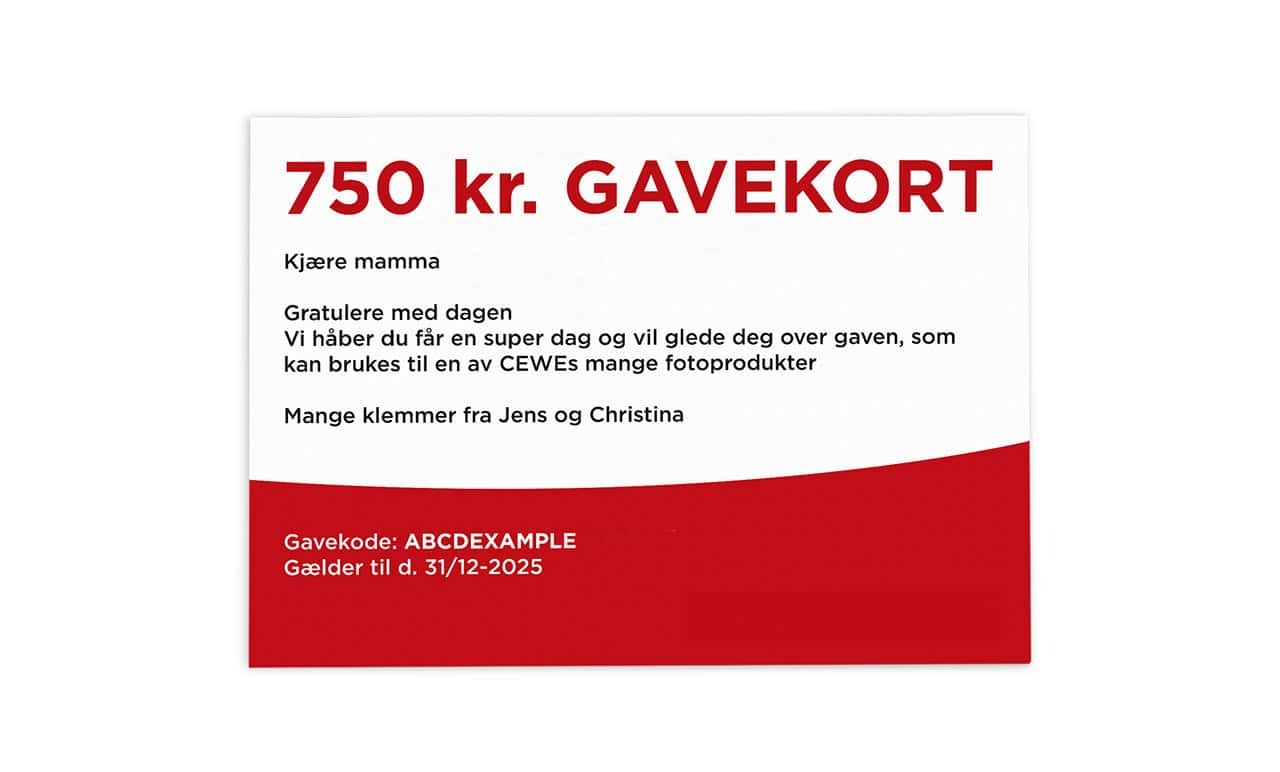 CEWE Gavekort CEWE Gavekort
