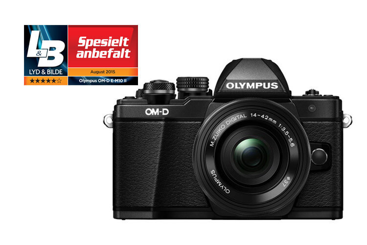Olympus OM-D E-M10 Mark II m/ ED 14-42mm EZ Svart