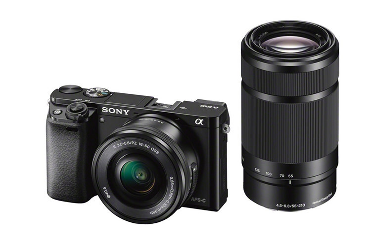 Sony A6000 Svart + 16-50mm + 55-210mm